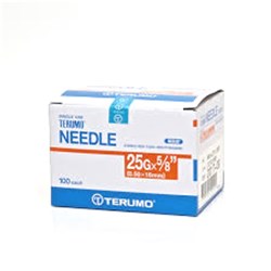 Needle 25G x 5/8 Inch (Orange Box)